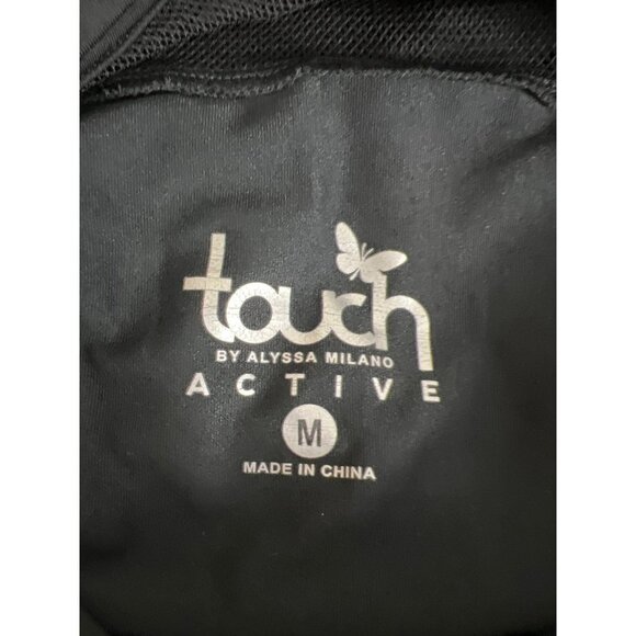 Touch by Alyssa Milano Seattle Mariners MLB Tank Top Mesh Back Copper Words - Picture 2 of 7